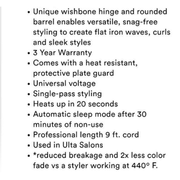 ghd  platinum  black 1” smart styler - Picture 8 of 12